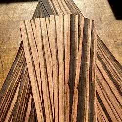 0.5mmx8.5cmx75cm Abanoz Kaplama 2 adet