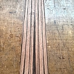 0.5mmx8.5cmx75cm Abanoz Kaplama 2 adet